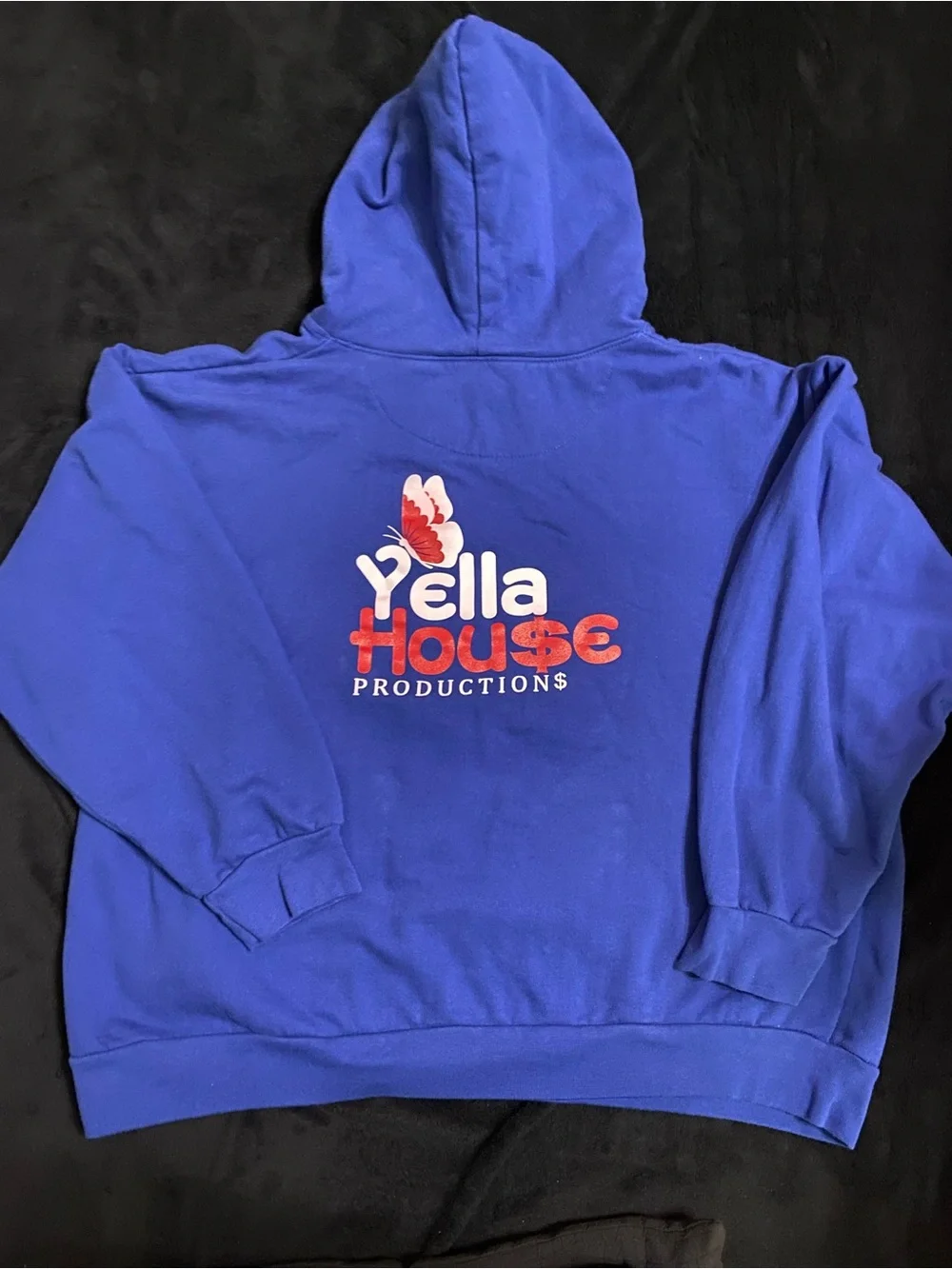 Yella House Royal Blue Pullover Hoodie
